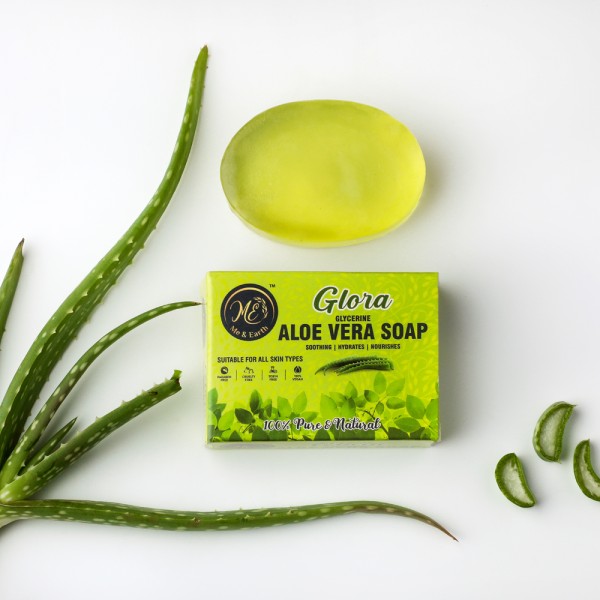 Glora - The Glycerine - Aloe Vera Soap (Pack of 2)